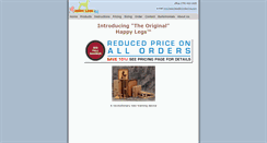Desktop Screenshot of happylegs.com